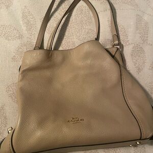 Coach Edie Should Bag 31 | Polished Pebble Leather